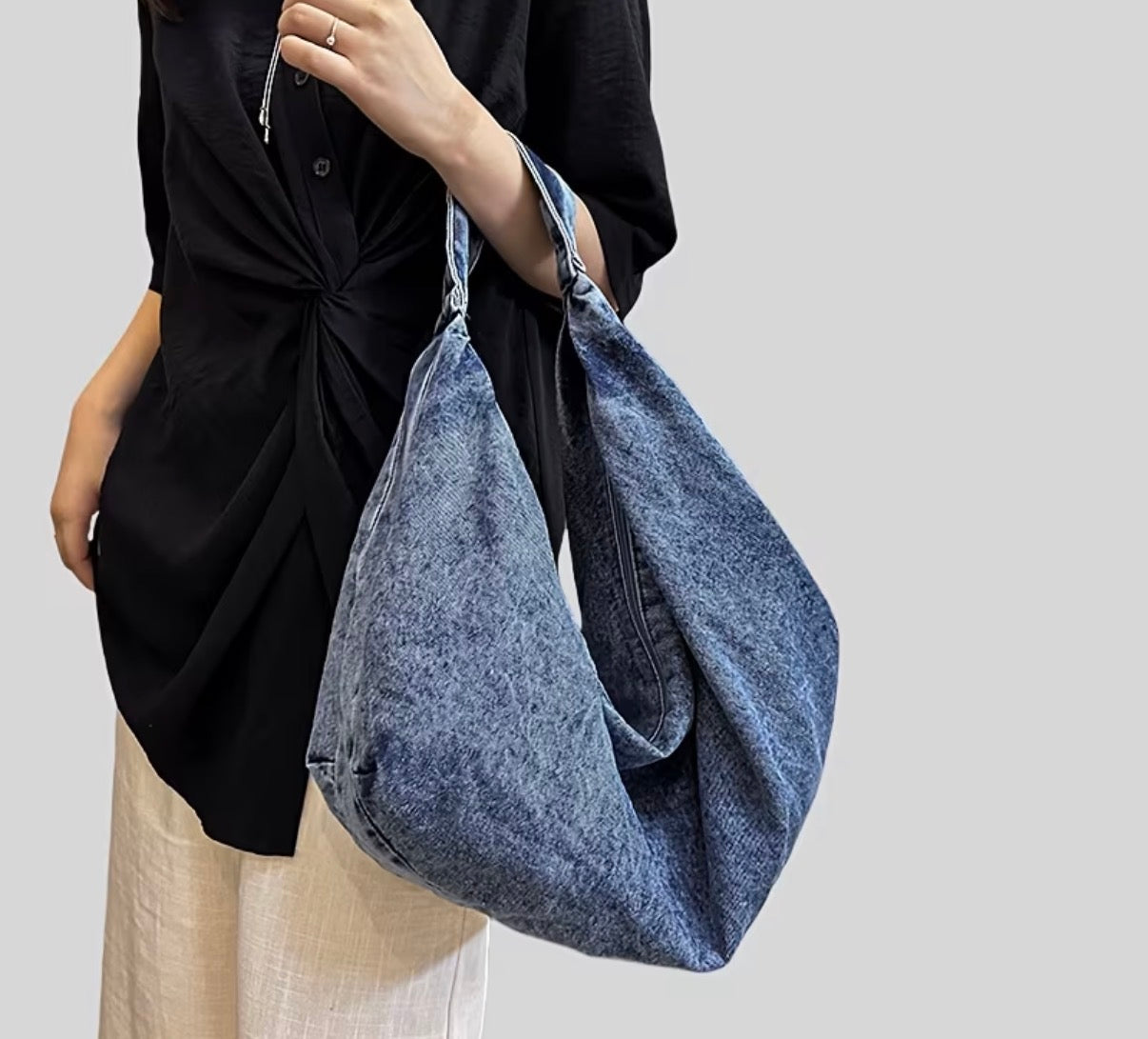 American Style Vintage Crescent Bag