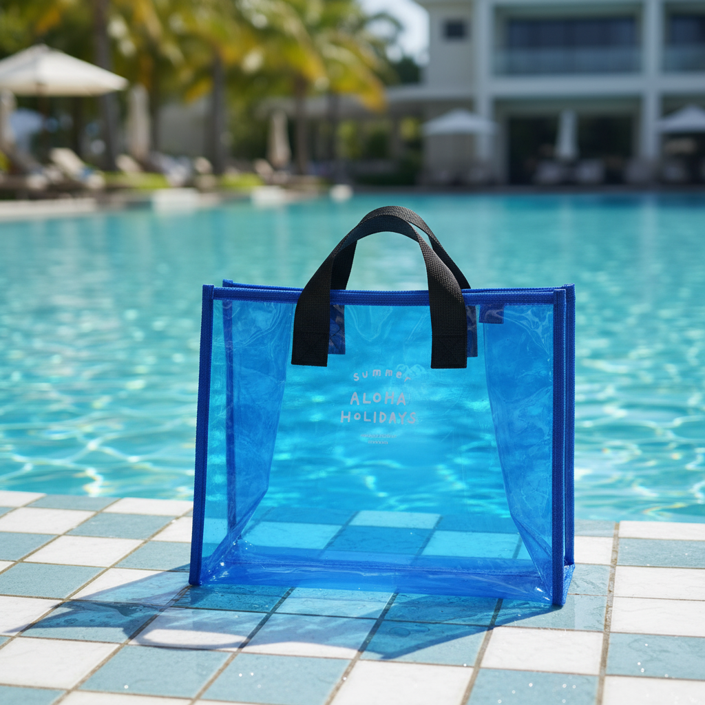 Large Clear Tote Handbag